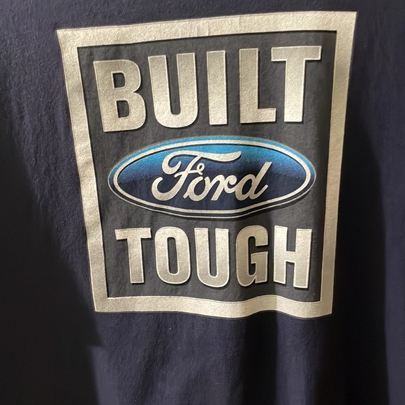 Ford Built Ford Tough Men's Blue - Picture 3 of 7